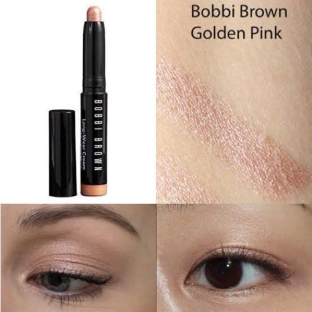 New! Bobbi Brown Long-Wear Cream Shadow Stick - Golden Pink  (.3oz) - Picture 4 of 9